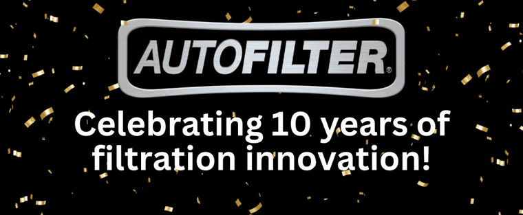 AutoFrilter 10 Year Anniversary Email Banner 1.30.25