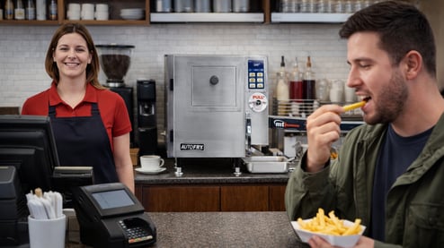 AutoFry in Cafe - Blog Banner