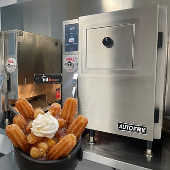 AutoFry with Caramel Apple Churros