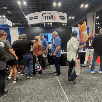 Busy MTI Booth IAAPA #3