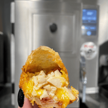 Chicken Bacon Ranch Egg Roll - Bite - AutoFry