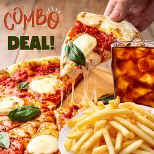 Combo Deal -Pizza Fries and Drink