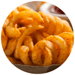 Curly Fries Circle 