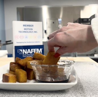 Dipping Fried French Toast Bites