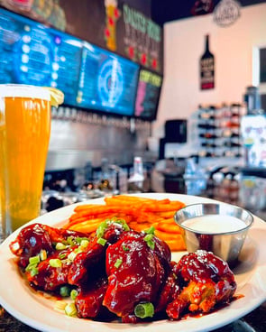 Dusty Roas - Saucy Wings and Fries