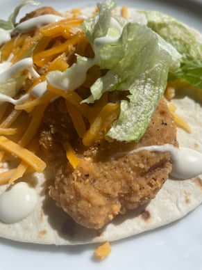 Fried Chicken Taco - Single