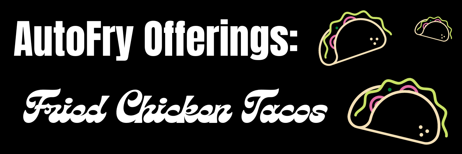 Fried Chicken Tacos Blog Banner
