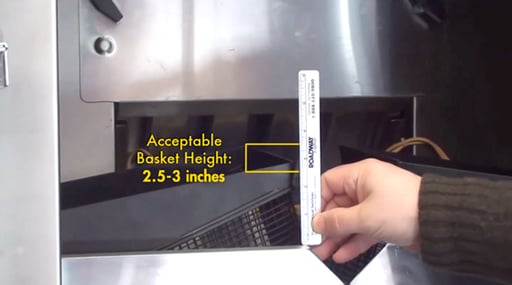 Acceptable Basket Height for AutoFry