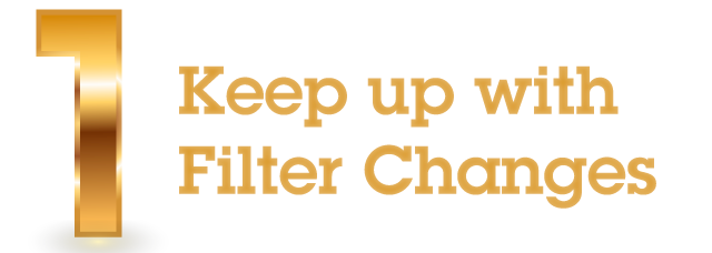 Golden Rule 1 - Keep up with Fryer Filter Changes