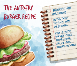 Hamburger History - AutoFry Hamburger Recipe