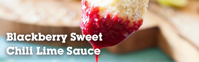 Blackberry Sweet Chili Lime Sauce - Dipping Sauce Countdown