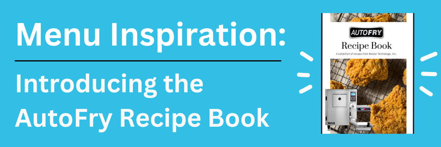 Introducing the AutoFry Recipe Book Blog Header