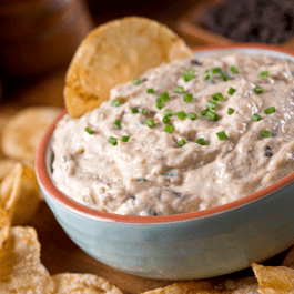 Onion Dip and Chips