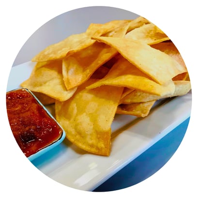 Tortilla Chips Circle