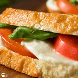 Up Close Caprese Panini - MTI