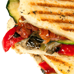 Veggie panini