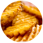 Waffle fries