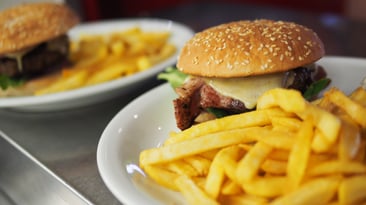 Diner Burger & Fries 