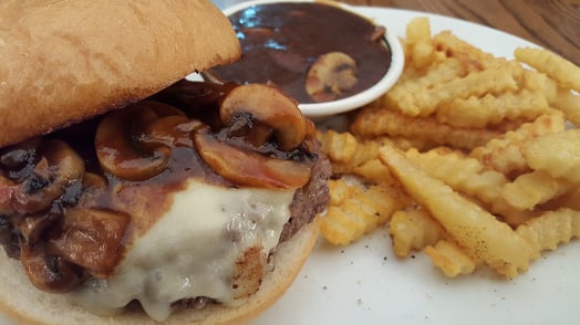 mushroom burger